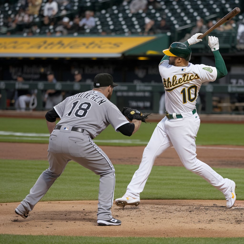 Oakland Athletics vs White Sox Match Player Stats